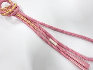 未使用品　正絹　手組帯締め